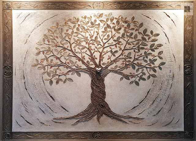 Tree of Life - 24° Blattgold